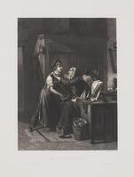 KG 08386
<br/>
Het eerste weekloon
<br/>
<em>Sluyter, Hendrik D. Jzn. (1839-1931)</em>